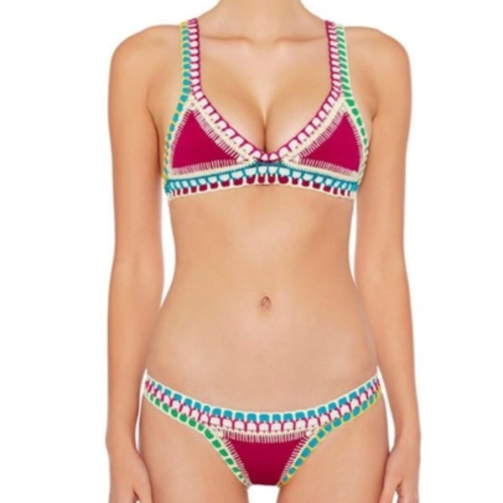 Kiini Coco Fushia Bikini Set | Like NEW